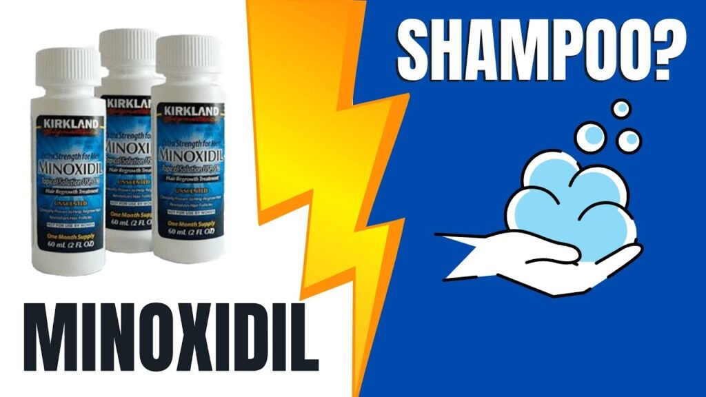 Can I combine Minoxidil shampoo