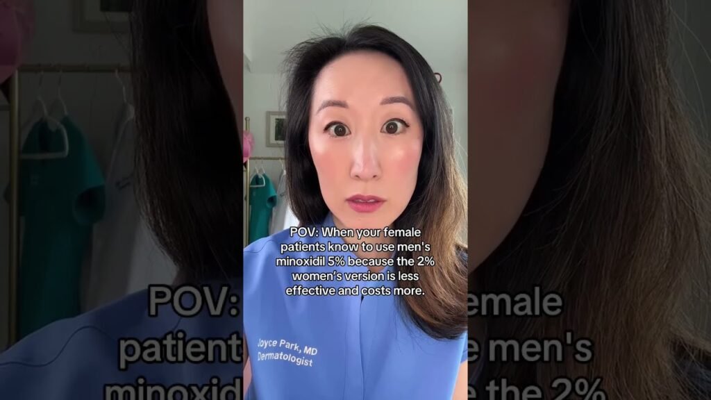 Can you use 2% vs 5% minoxidil for women