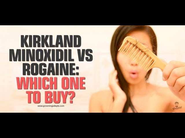 Which one should you use: Kirkland vs rogaine