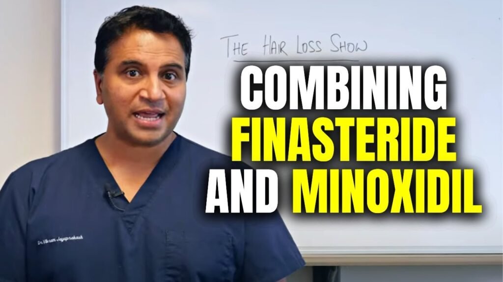 Can you combine Minoxidil vs finasteride