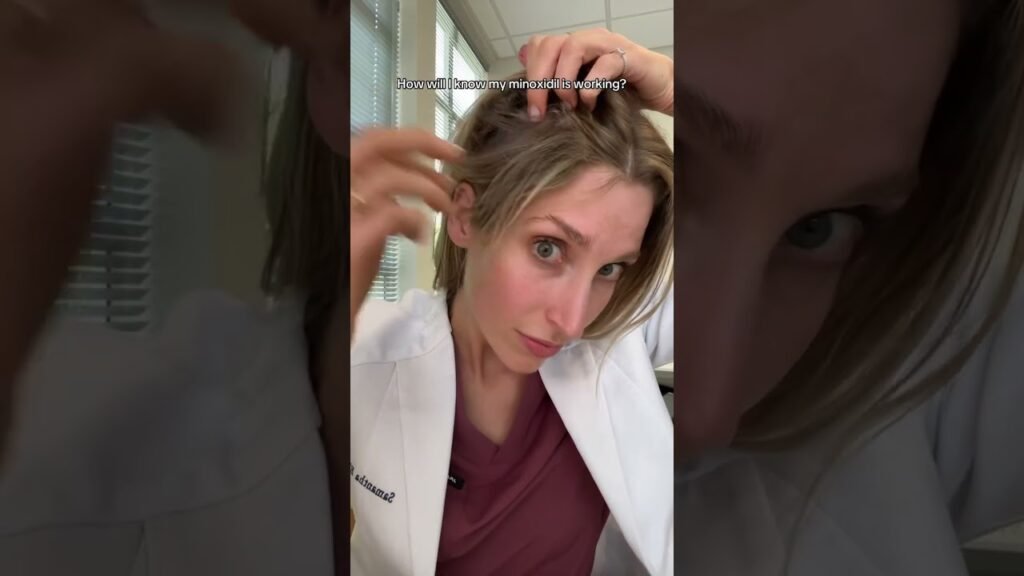 What happens if Female minoxidil results