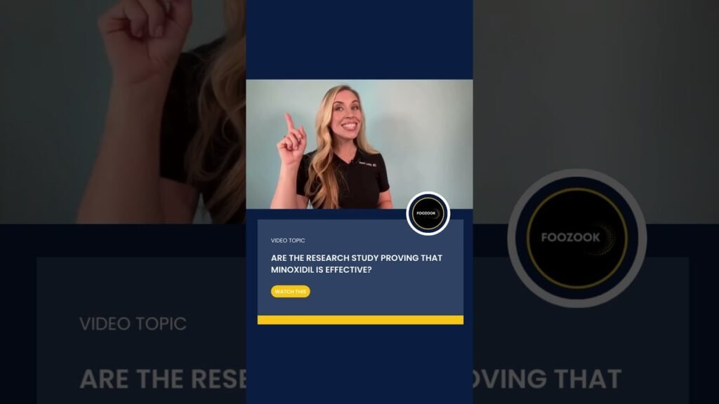 What research says about Scientific studies on minoxidil