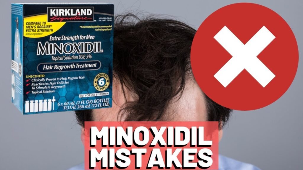 Common mistakes with Minoxidil liquid vs foam