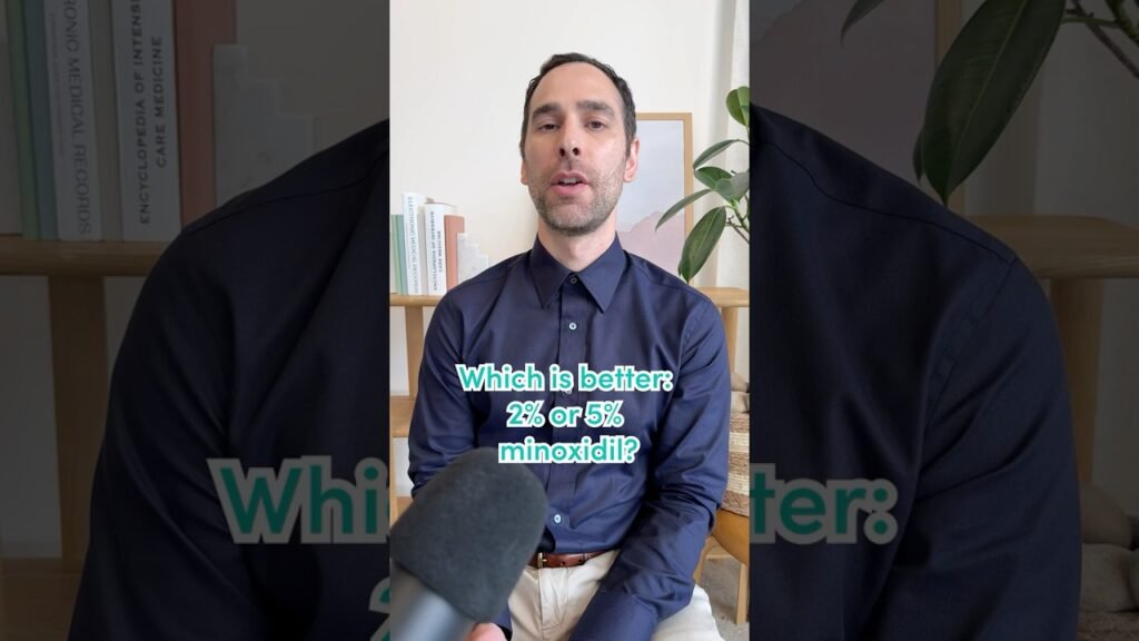 How to use 2% vs 5% minoxidil for women
