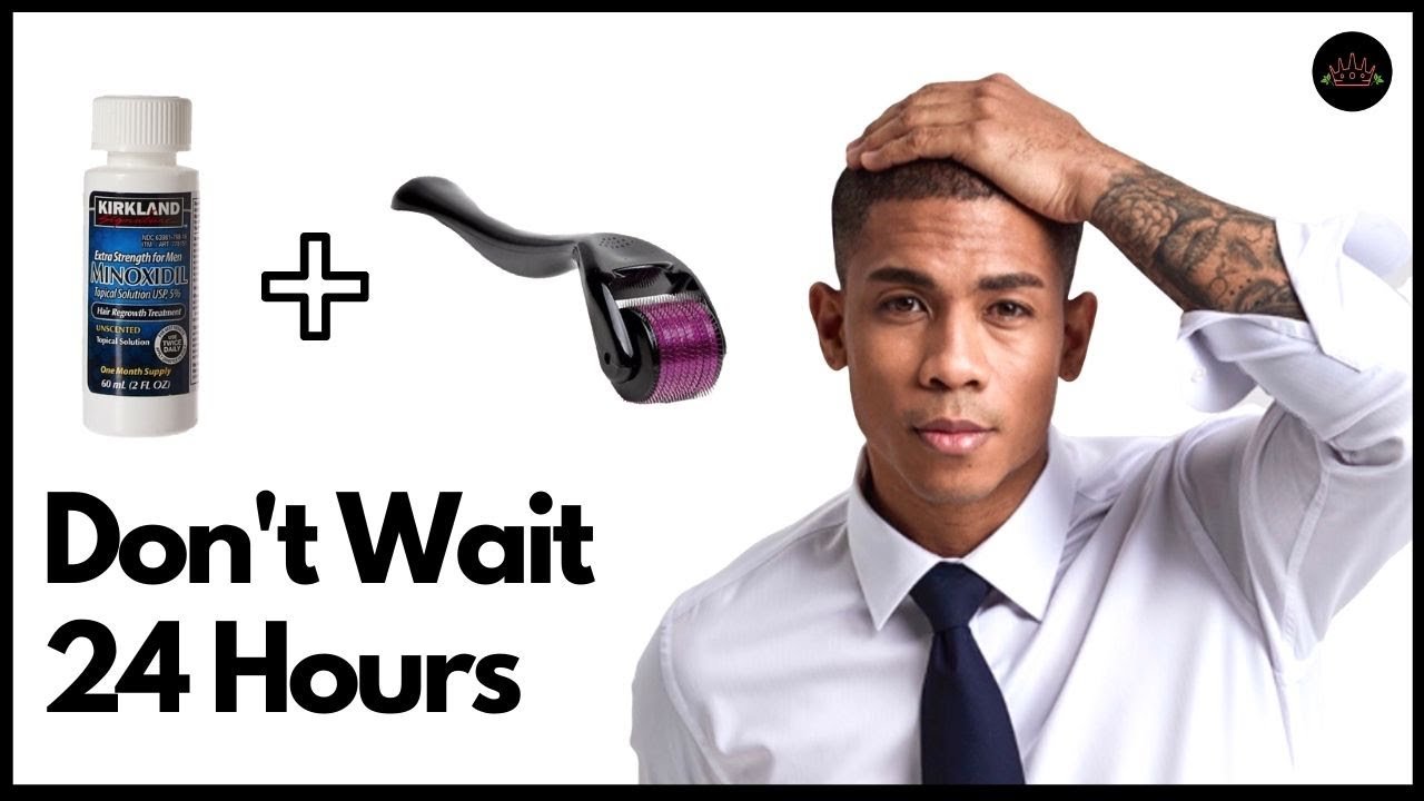 Can I mix Can minoxidil be used with derma roller?